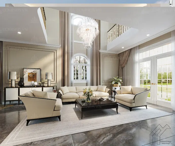 مشروع تصميم شقه صغيره من الطراز التاريخ الحديث