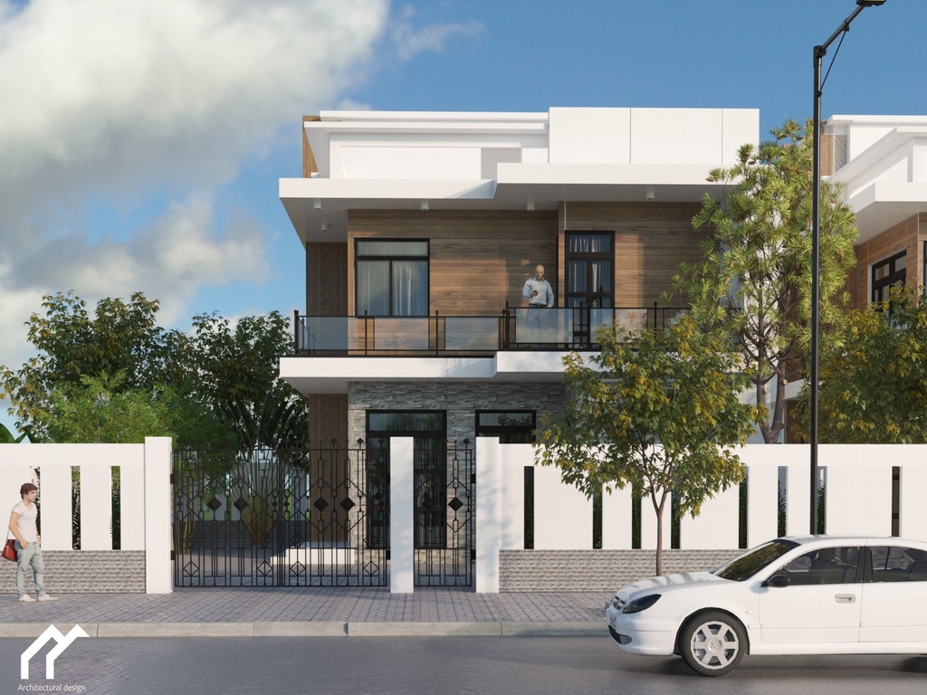 تصميم خارجي فيلا سكني